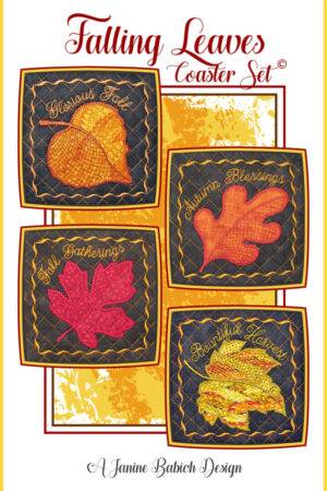 Falling Leaves Coaster Set