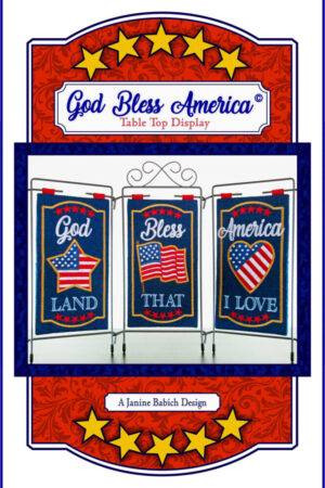 God Bless America Table Top Display