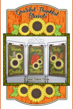 Grateful, Thankful, Blessed Table Top Display