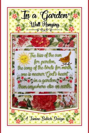 In A Garden Wall Hanging